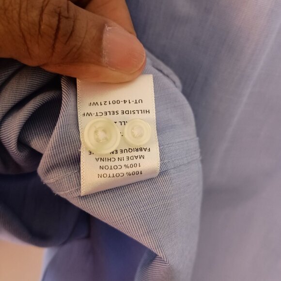 UNTUCKit Light Blue Men's Shirt - Picture 6 of 6